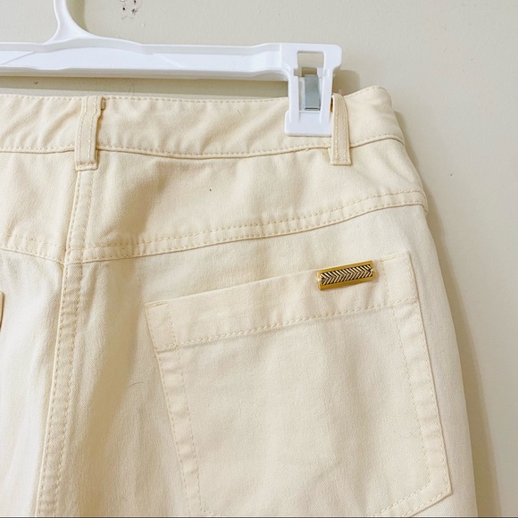 St. John Sport Slacks Straight Leg Pants Ivory Cream size 6 - Picture 6 of 9